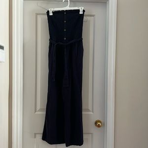 Abercrombie strapless jumpsuit